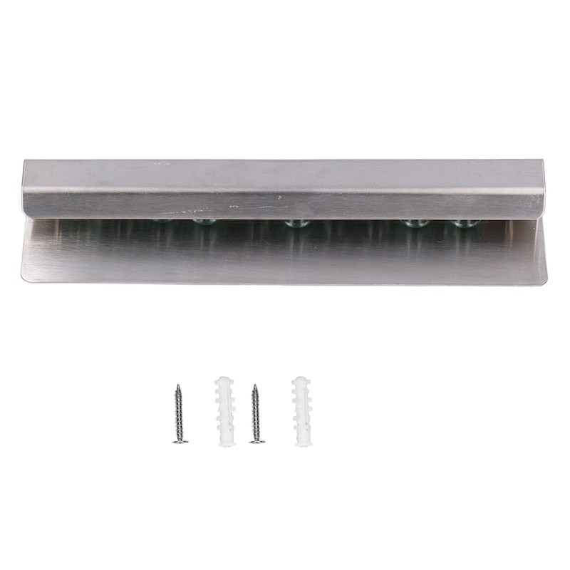20CM Ticket Rack Wall Mounted Slide Check Rack Stainless Steel