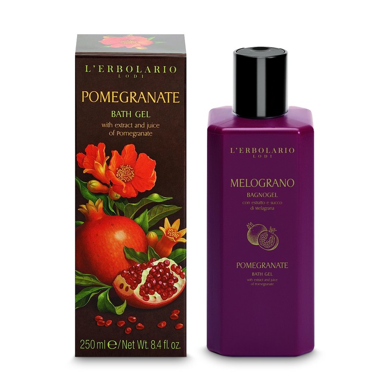 Bath Gel - Pomegranate by LErbolario for Unisex - 8.4