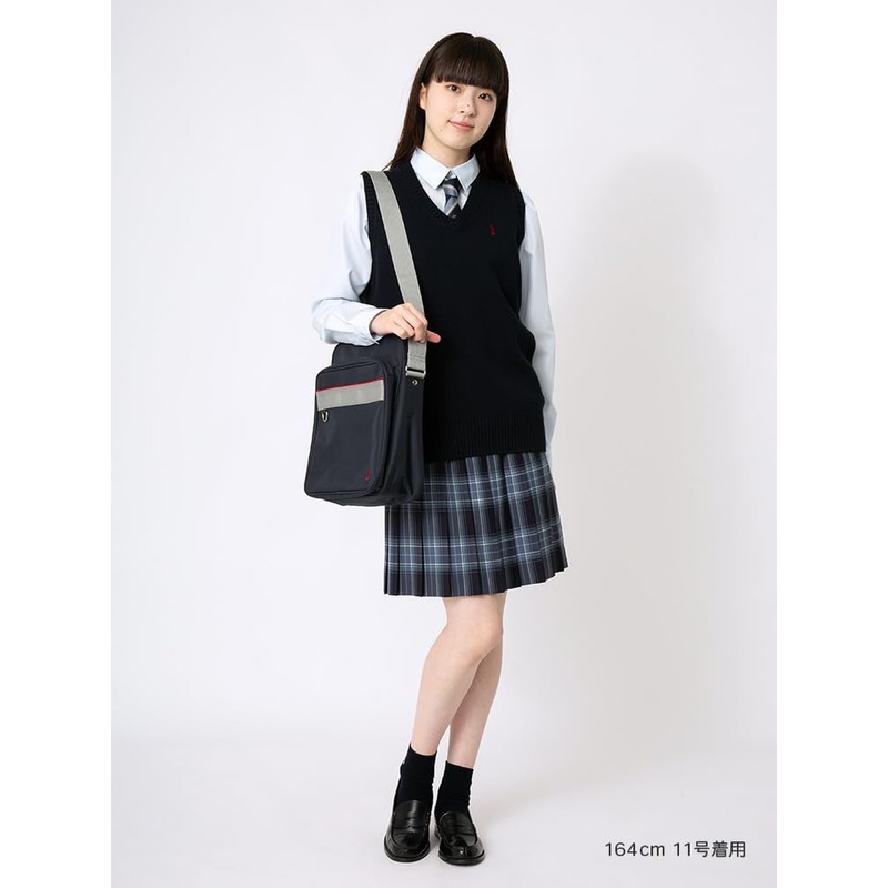 East Boy 209079 Shoulder Bag, Navy × red (580) 3,