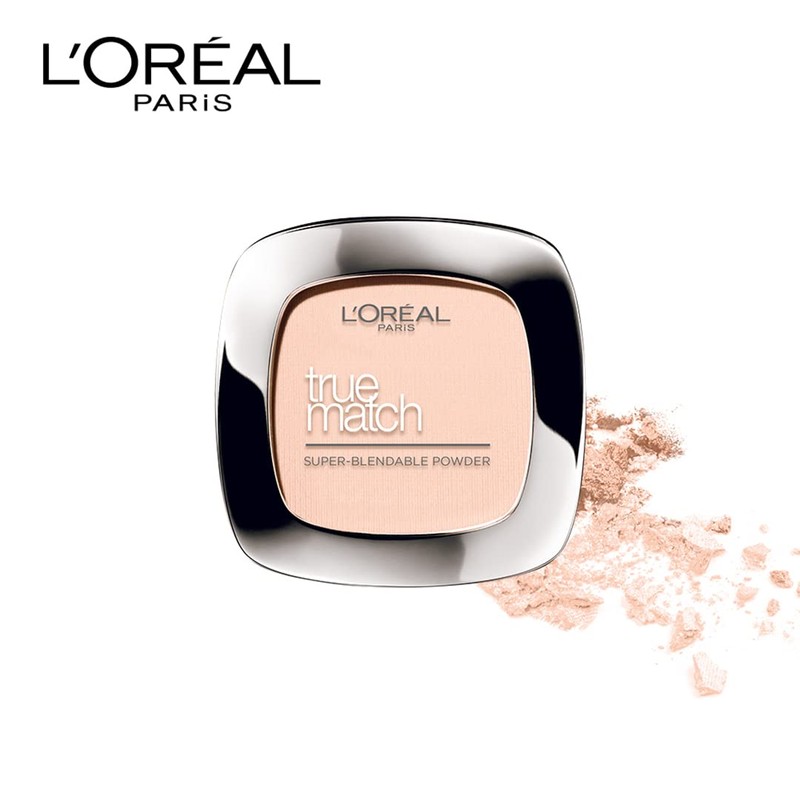 L'Oréal Paris True Match Powder, Rose Beige, 9 g, Number