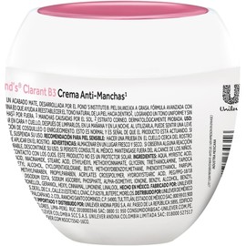 Pond's Crema Facial Anti-manchas Clarant B3 Piel Balanceada a Grasa 100 g