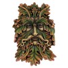 Green Man Wall Plaque Acorn Leaf Bearded Face Man Of