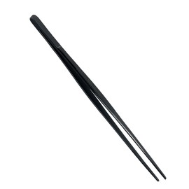 Urxirha 8 Inch Plating Tweezers Culinary Kitchen Tweezers Stainless Steel, Professional Chef Tweezers for Cooking Food Design