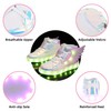 Light up Trainers Girls USB Charging Flashing Wings High-Top Trainers