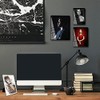 Bluesun 8x10 Picture Frame, Real Glass Frame, Black 8×10 picture