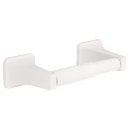 Toilet Paper Holder, Futura Bath Hardware Accessory Collection, White, Franklin Brass, D2408W
