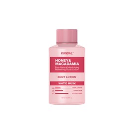 KUNDAL Honey & Macadamia Natural Body Lotion white musk 100ml - KUNDAL Honey & Macadamia Natural Body Lotion white musk 100ml