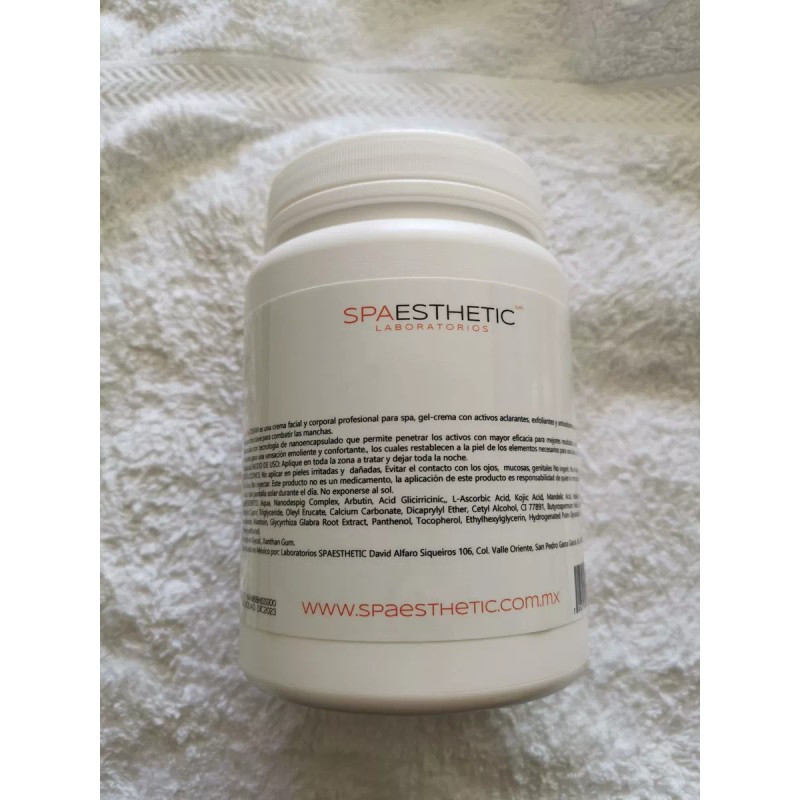 Spaesthetic Crema Aclarante Spaesthetic De 1 Kg