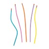 Fun Express - Plastic Neon Glitter Flexible Pencil - Stationery