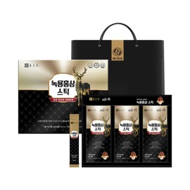 Chong Kun Dang 1 set of deer antler 6-year-old red ginseng stick anytime gift set (30 packs) / 녹용 6년근 홍삼 스틱 애니타임 선물세트 1세트(30포)