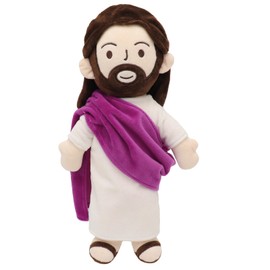 Yelakey Yelakey 13" Jesus Plush Jesus Stuffed Doll Religious Easter Gifts for Kids Party Favors