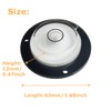 LAIESYA 4Pcs Spirit Bubble Levels Little Circular Level Measuring Tools