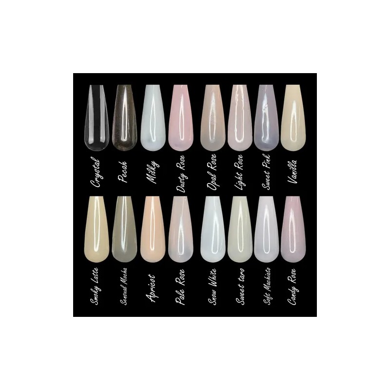 Vita Color Rubber Gel One Shot Con Vitaminas Y Calcio