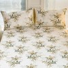Mateju Floral print Pillowcases, Soft Breathable Fade Resistant Microfibre Pillowcases