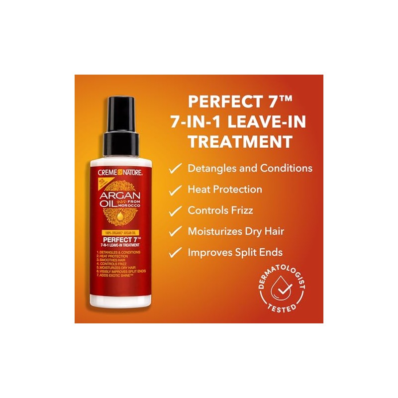 Tratamiento 7 Beneficios Creme of Nature Aceite de Argán 150ml
