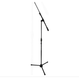 Ultimate Support PRO-R-T-T Pro Series R Microphone Stand with Quarter-Turn Clutch - Reinforced Plastic Tripod Base/Stand
