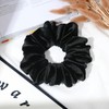 CEELGON Black Big Velvet Scrunchie 6.5 Inches Jumbo Scrunchies Hair