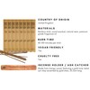 SPICY & WOODY MIX Incense Sticks Set, 8 Scents, 10