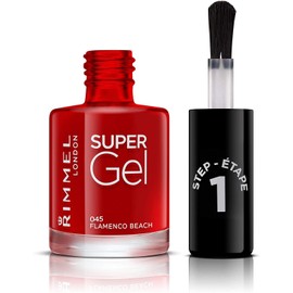 Rimmel London Super gel Nail Polish Beach Ready Collection, 045 Flamenco Beach