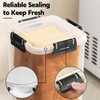 AOZITA Bread Box with Airtight Lid, Fresh Bread Storage Container,