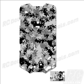 Arrma 1/8 VENDETTA 4WD 3S BLX Chassis Protector Digi Camo White #ARA320608