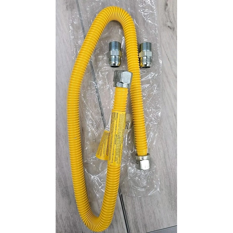 Brasscraft 48" Stainless Steel Gas Appliance Connector CSSB11-48 3/4"MIPx3/4"MI