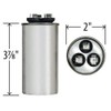 GE Replacement Capacitor Round 40/5 uf MFD 370 Volt 97F9849