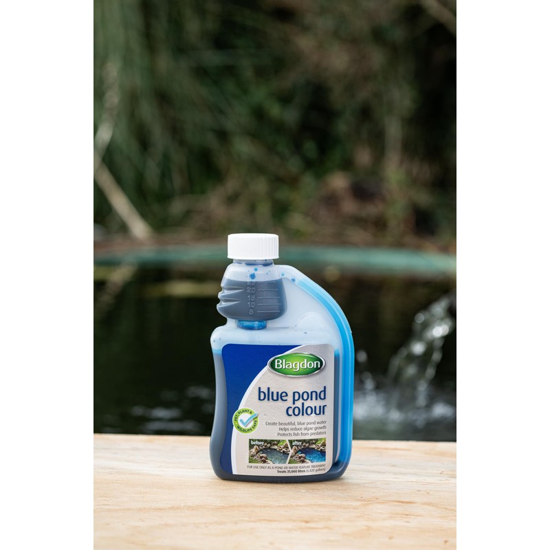 Blagdon Blue Pond Water Colour, Reduces Algae Growth, Helps Protect
