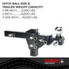 HUSKY TOWING 30001 Adjustable Tri-Ball Mount