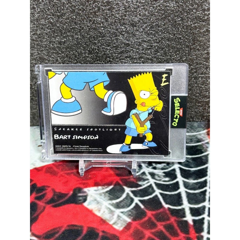 🟡 LIMITED EDITION – Bart Simpson “Sneaker Spotlight” Custom Card