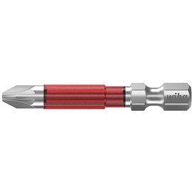 Wiha 7042TY903 Premium Impact Bit 5 x PZ3x49mm, Set of 6 Pieces