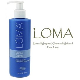 LOMA ORGANICS CALMING CREME ANTI-FRIZZ 8 OZ / 237 ML