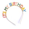 Vibrant Birthday Crown Headband - Colorful and Festive, Perfect Party
