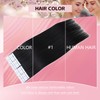 Sweetmet 3rd-Generation Invisible Tape in Hair Extensions Human Hair #1