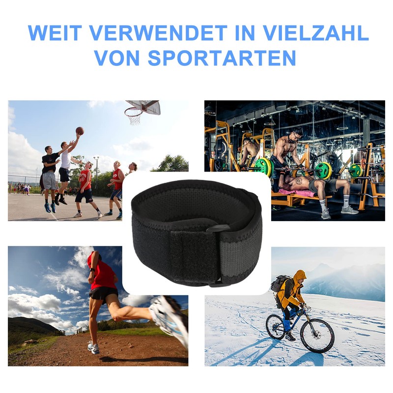 supregear IT Band Straps, 2-Pack Iliotibial Knee Thigh Hip ITB