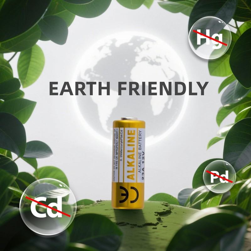 Soyasi 23A 12 Volt Battery 6 Count, Alkaline A23 Battery