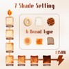 SEEDEEM Toaster 2 Slice with Touch Screen, Faster Heating Speed,