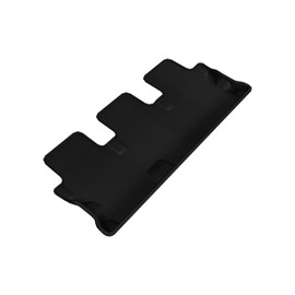 3D MAXpider-L1TY16331509 Third Row Custom Fit All-Weather Floor Mat for Select Toyota Highlander Models - Kagu Rubber (Black)