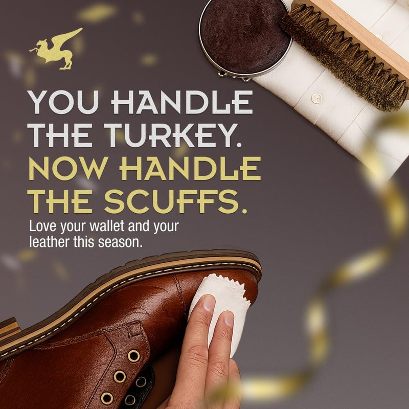 Griffin Neutral Shoe Polish Paste – 1.125 Oz – Conditions