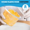 Concept4u Reusable Plastic Pots *CHOOSE YOUR SIZE* | Round Food