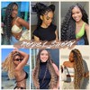 Tuheerst Human Braiding Hair For Boho 32 32 Inch No