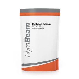 GymBeam GymBeam RunCollg Hydrolysiertes Kollagen Pulver, hochdosiert, Untersttzung fr Bewegungsapparat & Immunsystem, angereichert mit Vitamin C, fr Knochen & Knorpel (500 g, Mango Maracuja)
