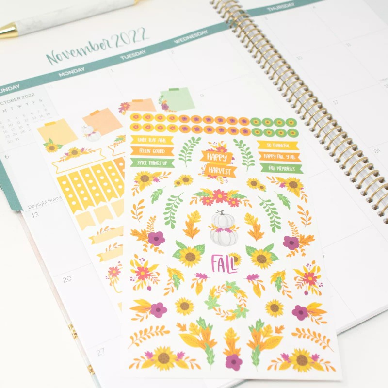 bloomdailyplanners bloom daily planners Planner Sticker Pack, Decorative Florals