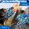 BARKLESS Dog Muzzle, Silicone Basket Muzzle for Small Medium Large