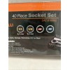 TORELLI TOOLS 40-PIECE SOCKET SET, SAE & METRIC MODEL INV00518