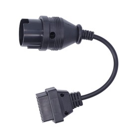Auto OBD2 38Pin, 38PIN Diagnoseadapterkabel zu OBD Verschleißfester 38Pin ABS Ersatz für Benz Steckeradapter