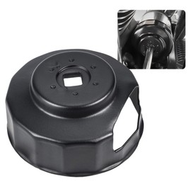 Bravema Motorcycle Oil Filter Cap Wrench Tool Compatible with Harley Davidson 1984-2023 Spin-on Oil Filters, Twin Cam Models with 76 x 14 Flutes