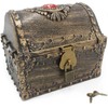 Ppirat Treasure Chest Caribe, Children's Birthday Treasure Chest with Lock,