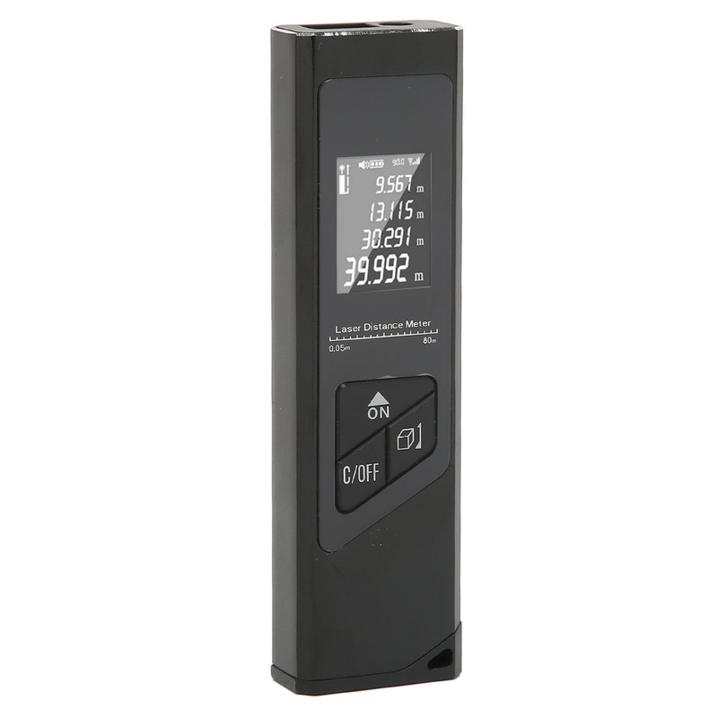 Laser Distance Measure with LCD Backlight 131 Feet High Accuracy
