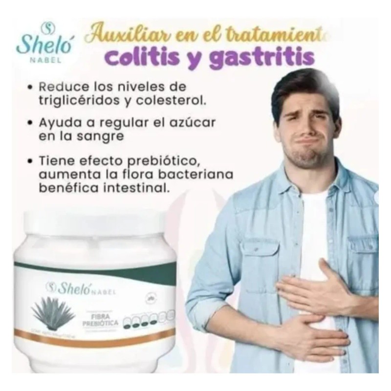 2 Fibra Prebiótica + 2 L-carnitina / Mejora La Digestión